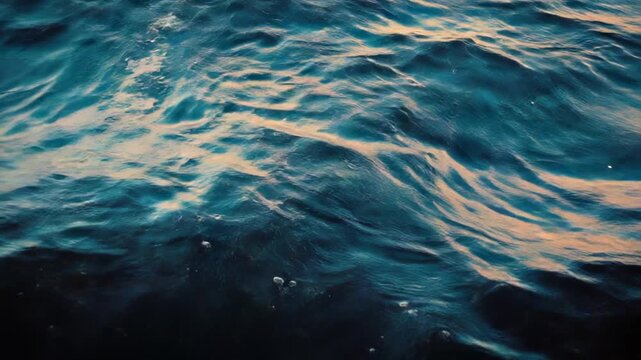 A close-up shot of wavy water, perfect for use in travel, nature or adventure related projects