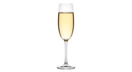 Elegant champagne flute filled with bubbly, perfect for celebrations and special occasions