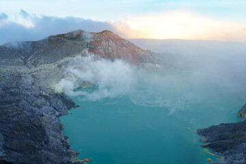 Kawa Ijen on te Jawa te best place on te World