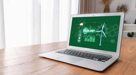 Computer Software Leading the Way in Green Business strategy and Sustainability, promoting...