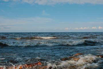 Majestic Waves: Nature's Unending Symphony at the Lake