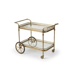 wooden chair isolated on white background