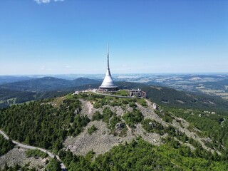 Jested - Czech Republic - from drone