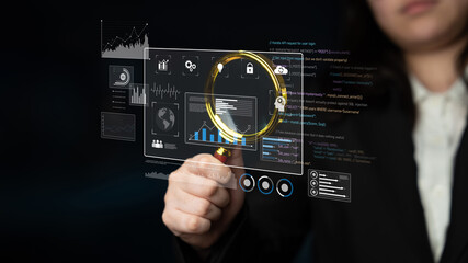 Data dashboard and analytics system supports business, analytics, and data insights through centralized charts, statistics, and monitoring interface Latch