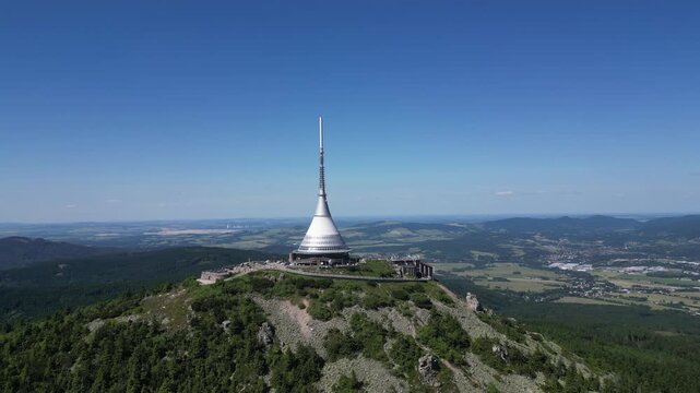 Jested - Czech Republic - from drone