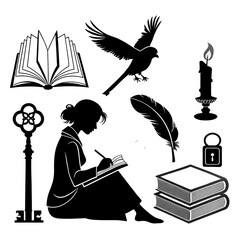 iterary Elements and Silhouettes