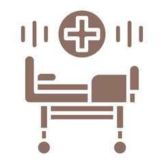 Fototapeta premium Bed Icon