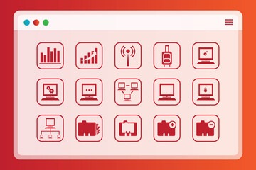 Massive Multipurpose Vector Icon Bundle – Business, Finance, Medical, Technology, Communication, Transport, Sports, Food, Weather, Commerce and User Interface Icons Set