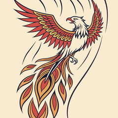 Obraz premium vector bird illustration