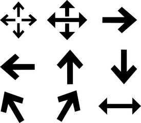 set of vector arrows, arrow icons set, set of arrows, arrow icon, arrow icons