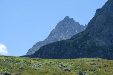 majestic caucasian mountains