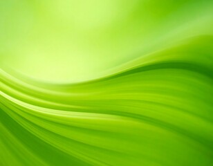 Fototapeta premium Green Abstract Wave Background. (1)