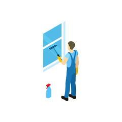 Cleaning Service Character Icons – Professional, Modern, and Creative Vector Illustrations for Cleaning, Housekeeping, and Maintenance Services