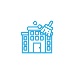 Professional Cleaning Service Elements and Icons – Character Illustrations, Tools, Supplies, Equipment, Housekeeping, Janitorial, Hygiene, Sanitation, Maintenance