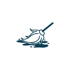 Professional Cleaning Service Elements and Icons &ndash; Character Illustrations, Tools, Supplies, Equipment, Housekeeping, Janitorial, Hygiene, Sanitation, Maintenance