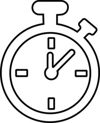 Timekeeping device icon, Simple black clock on green background for time related concepts, ,Business lunch icon. Knife, fork and plate with clock illustration. Lunch time symbol.