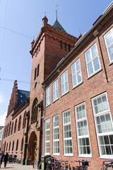 Obraz premium Helsingör Rathaus - historisches Verwaltungsgebäude