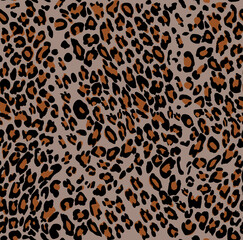 leopard print texture. seamless leopard skin pattern.
