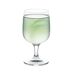 Glass of natural white wine or a refreshing spritzer