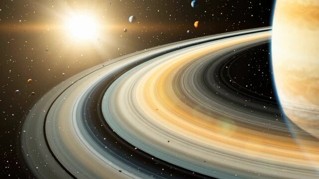 Ringside View: Parade across Saturn&rsquo;s Rings
