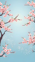 pink flamingos in the water