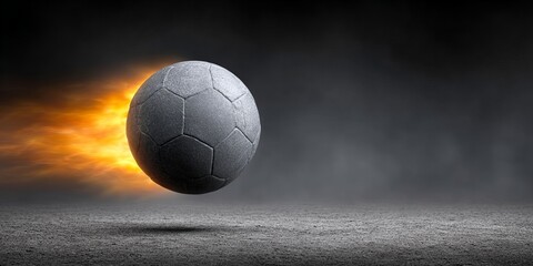 football on fire