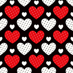 abstract seamless pattern with colorful spots	
