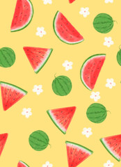 abstract seamless pattern with colorful spots	
