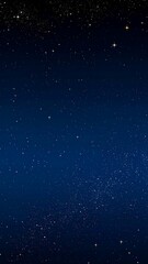 Obraz premium Starry night sky, deep blue