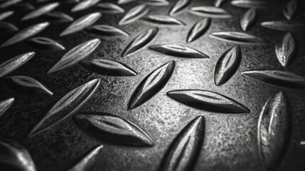 Industrial diamond plate texture