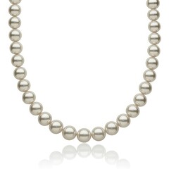 Obraz premium Creamy pearl strand necklace pearl necklace cream pearls