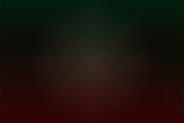 Abstract Gradient of Dark Green and Red with Retro Honeycomb Texture Creates a Sense of Depth and Darkness
