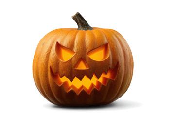 Fototapeta na wymiar halloween pumpkin isolated on white 