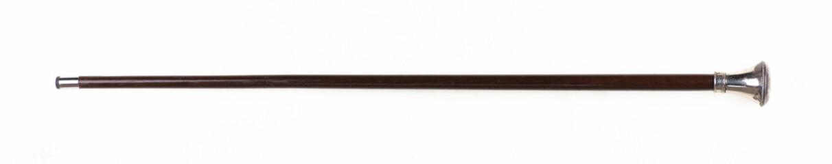 aristocratic cane isolated on white background