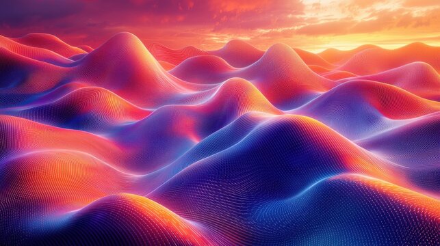 A dynamic canvas of swirling lines, vibrant hues, and geometric forms, representing the ever-changing landscape of a bustling business environment, where innovation and growth are the driving 