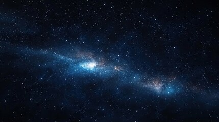 Obraz premium Vast expanse of stars and galaxies in the cosmos.