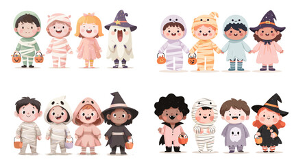 Edgy skeleton character illustrations in oversized hoodies with a moody color palette, urban streetwear art style ideal for comics, fashion, and posters.