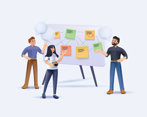 Workshop or business discussion, meeting or brainstorm new idea, training course class, Q and A, question answer chat