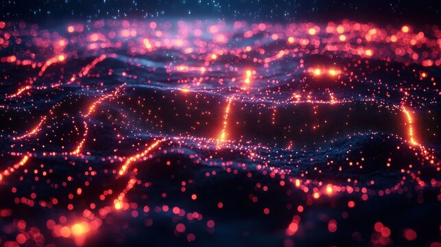 Generative AI, the architect of global connectivity, weaving intricate digital threads that transcend geographical barriers, forging bridges of information and understanding across continents,8k 