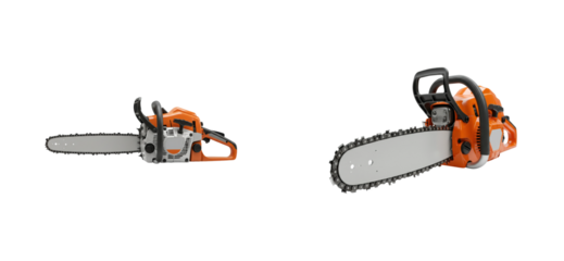Chainsaw operation techniques outdoor workshop tutorial guide practical environment expert perspective isolated set png
