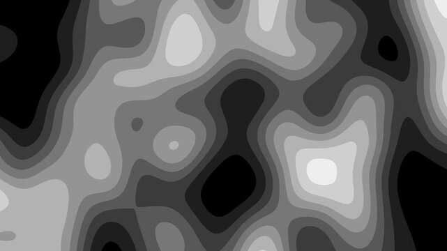 Abstract Gradient Topographic Background | 4K Seamless Loop