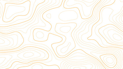Topography Terrain Illustration in Soft Gold Contour Vector with Elevation Curves, Mapping Grids, and Abstract Cartographic Digital Art Design
