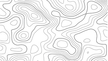 Fototapeta premium Topography Inspired Seamless White Line Vector with Abstract Grid Relief, Elevation Contour Patterns, and Terrain Texture for Wilderness Branding and Modern Design