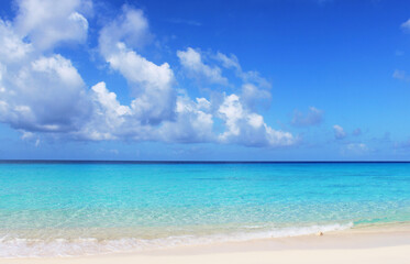 calm beach in the Caribbean