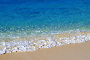 waves on the beach