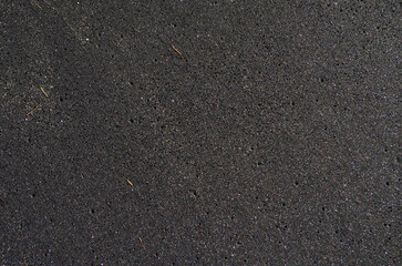 sand on black sand beach