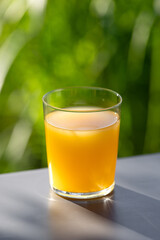 glass of orange juice