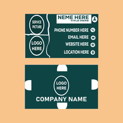 Professional new best modern business card design