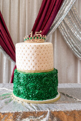 bizcocho para quinceañera