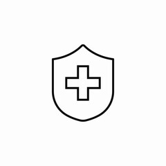 Obraz premium medical insurance icon sign vector